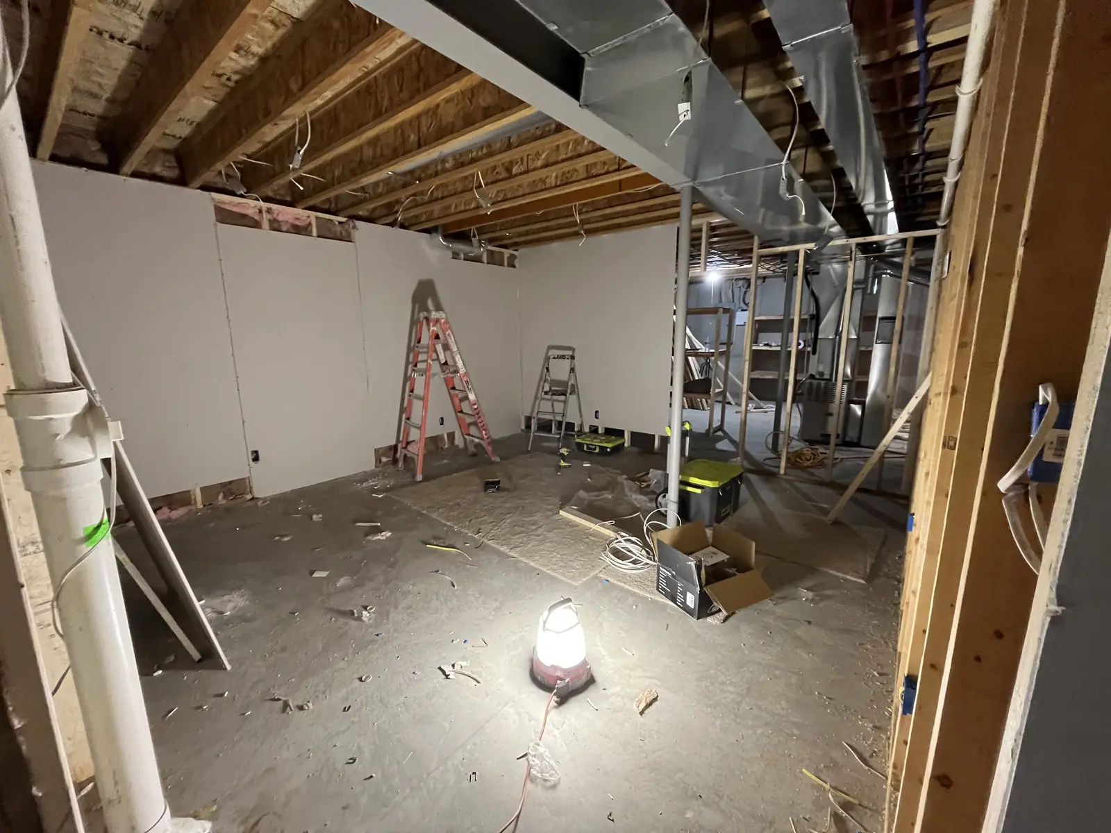 Framing & Drywall project by 55 South Contractors in St. Louis - before
